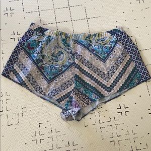 Victoria Secret Silk Pajama Shorts